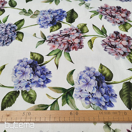 Dekorativna tkanina HYDRANGEA VIJOLIČNA