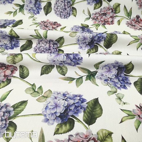 Dekorativna tkanina HYDRANGEA VIJOLIČNA