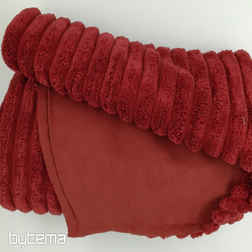 odeja Lamb velvet RDEČA 150x200