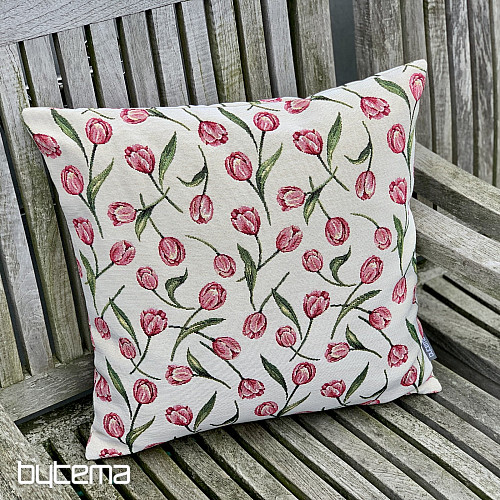 Prevleka za blazino iz gobelina TULIPANI II