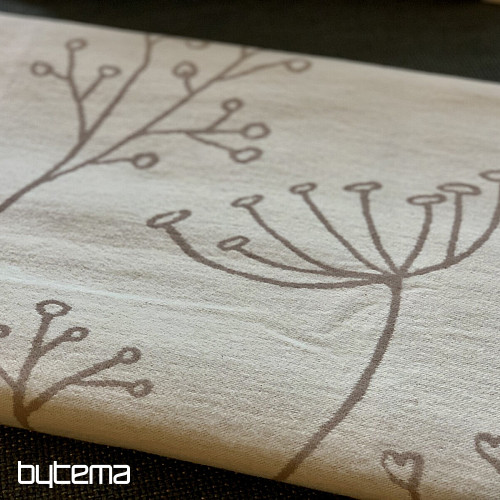 Bombažna odeja DF JADE ivory 150x200 cm