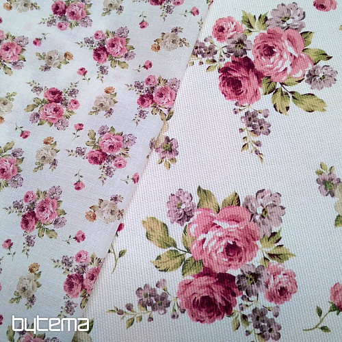 Bombažna tkanina WARWICK SMALL ROSE