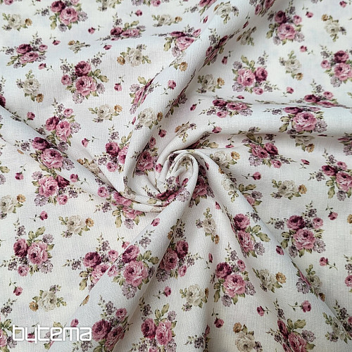 Bombažna tkanina WARWICK SMALL ROSE