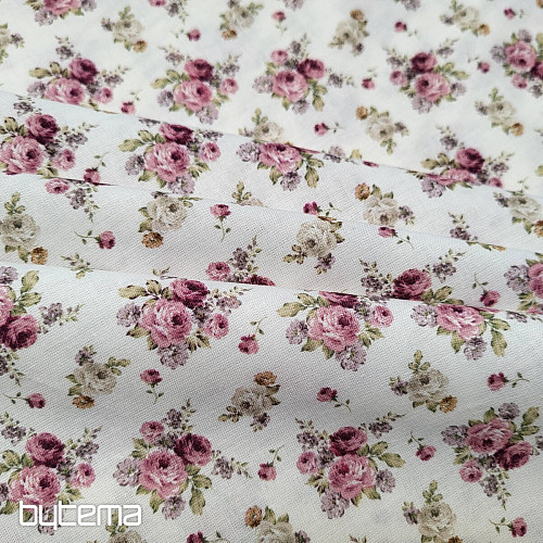 Bombažna tkanina WARWICK SMALL ROSE