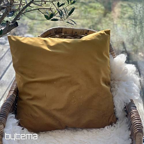 Žametna prevleka RIVIERA MUSTARD