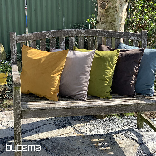 Žametna prevleka RIVIERA MUSTARD
