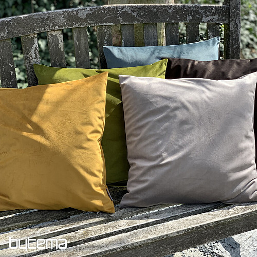 Žametna prevleka RIVIERA MUSTARD