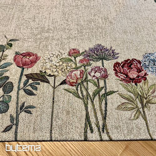 Tapiserija prt in šal FLORES TIME