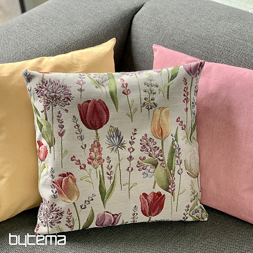 Tapiserija prevleka za blazino TULIP SPRING