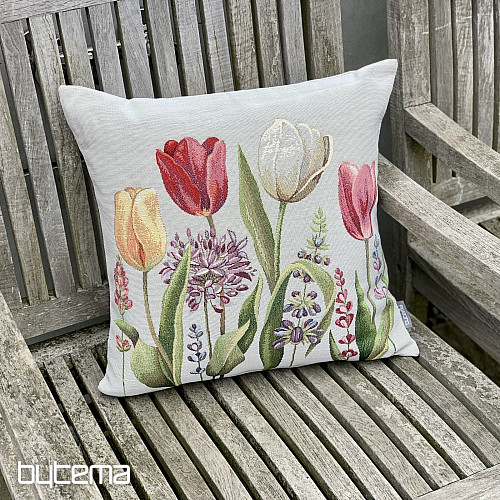 Tapiserija prevleka za blazino TULIP SPRING III