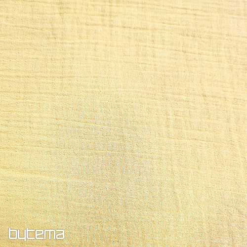 Bombažna tkanina GAUZE MUSTARD