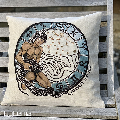 Tapiserija prevleka za blazino AQUARIUS
