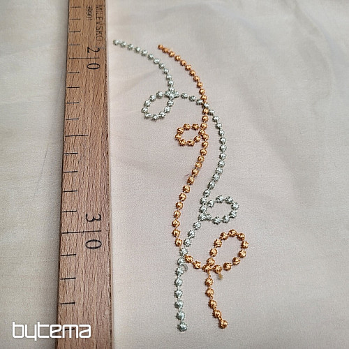 Voile zavesa BEADS