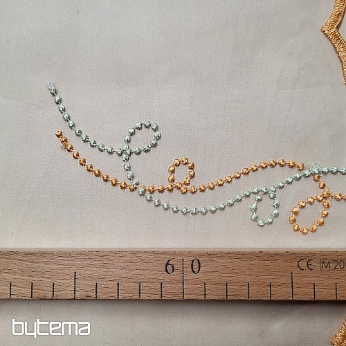 Voile zavesa BEADS