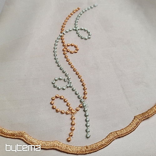 Voile zavesa BEADS