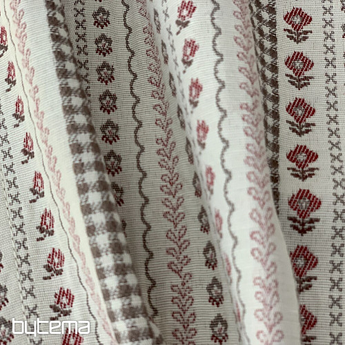 Namizni prt in šal TOSCANA VALERY RIGA BORDON STRIPE