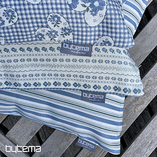Prevleka za blazino TOSCANA RIGA STRIPE modra