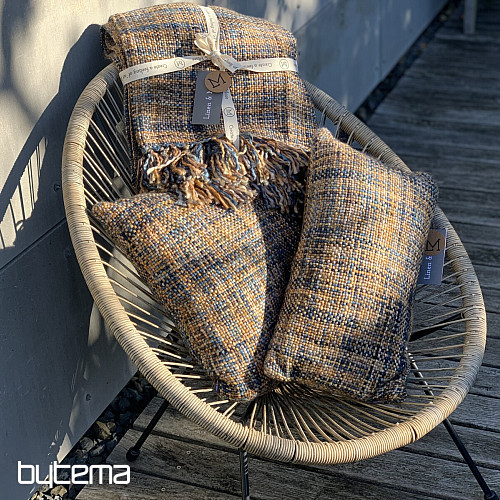 Luksuzna okrasna blazina YARA BLUE