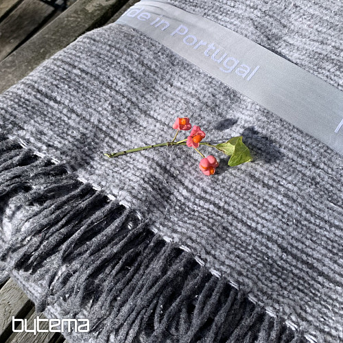 Odeja STRIPE ANTRACIT