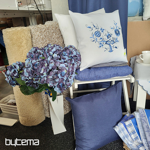 Prevleka za blazino ONION BLUE-WHITE