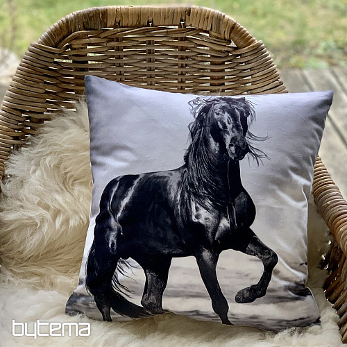 Okrasna prevleka za blazino BLACK HORSE