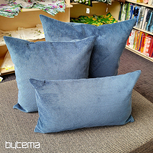 Okrasna prevleka za blazino DARVEN GREY BLUE
