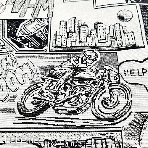 Tkanina za tapiserije KOMIKS
