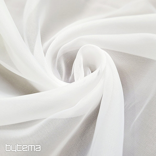 Voile zavesa HERMES 11 bela