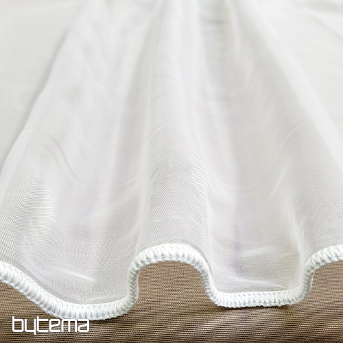 Voile zavesa HERMES 11 bela