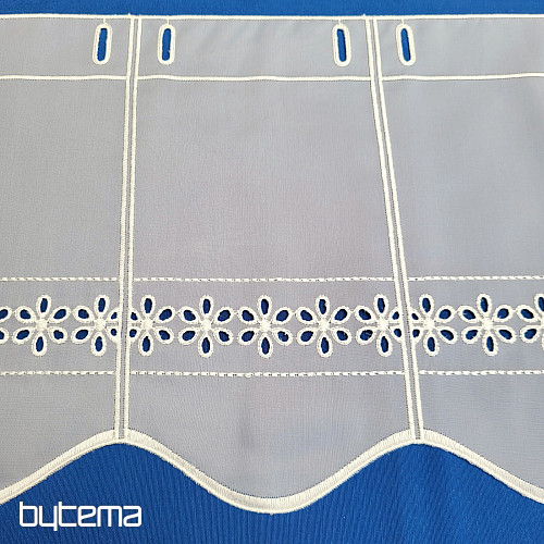 Vitražna zavesa GERSTER 11539/0002 krem