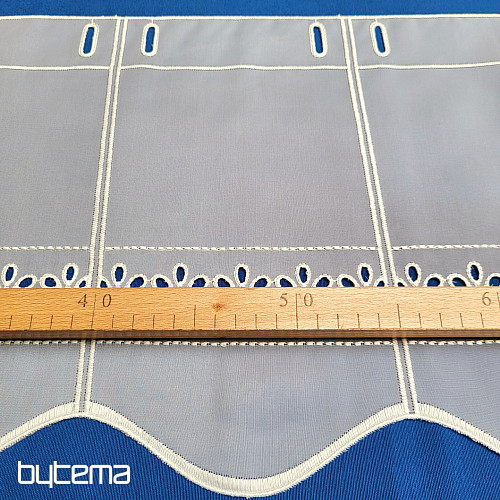 Vitražna zavesa GERSTER 11539/0002 krem