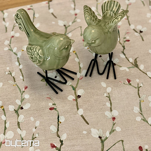 Prt in šal NOA Twigs small roza
