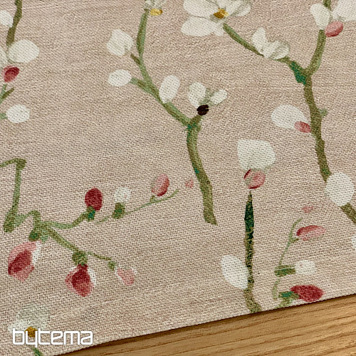 Prt in šal NOA Twigs small roza