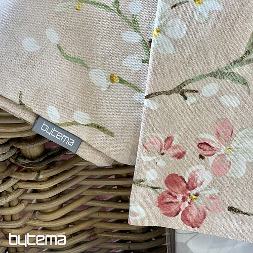 Okrasna prevleka za vzglavnik NOA FLOWER roza