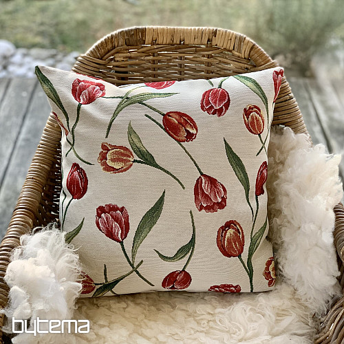 Prevleka za blazino TULIPS III velik vzorec