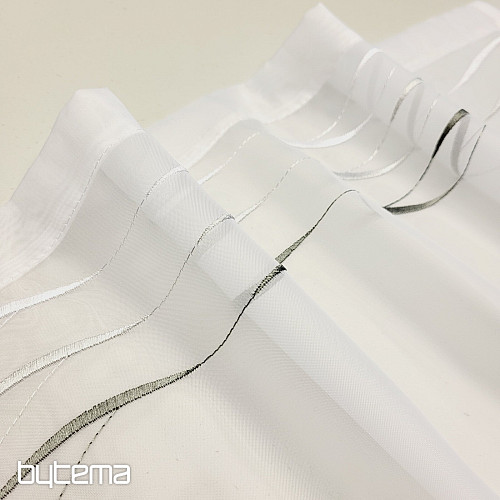 Končana zavesa WAVE GREY