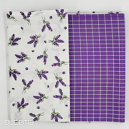 Bombažne brisače LAVANDA KOSTKA