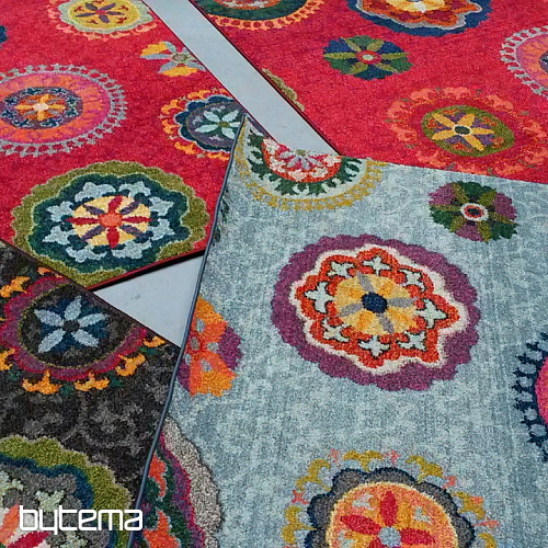 Kosna preproga MANDALA rjava