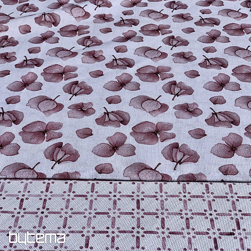 Prt in šal MONTANA OLD PINK MREŽA