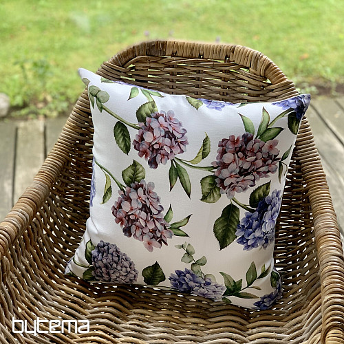 Okrasna prevleka za blazino HYDRANGEA BLUE