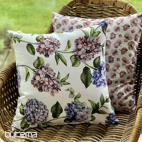 Okrasna prevleka za blazino HYDRANGEA BLUE