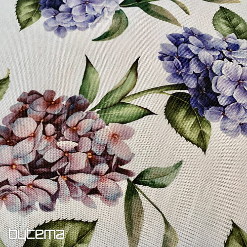 Prt in šal HYDRANGEA BLUE