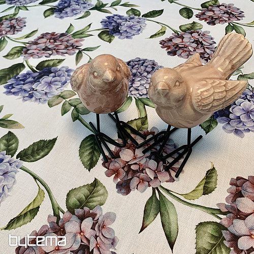 Prt in šal HYDRANGEA BLUE
