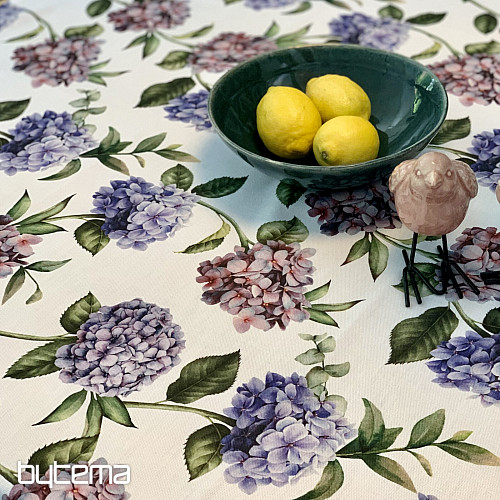 Prt in šal HYDRANGEA BLUE