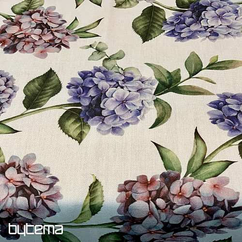 Prt in šal HYDRANGEA BLUE