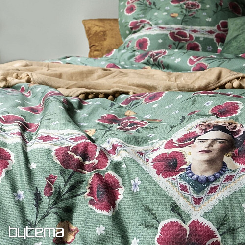 IRISETTE luksuzni bombažni saten FRIDA KAHLO - MAKI