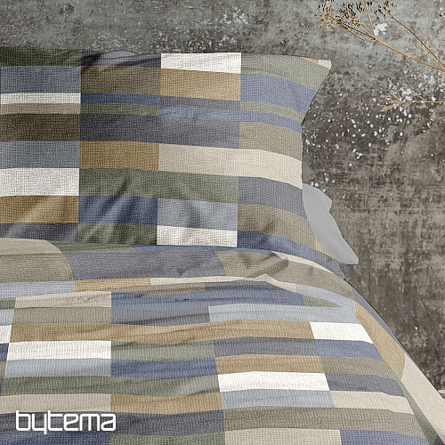 Flanelasta posteljnina IRISETTE KOALA 8534-90 rjavo modra