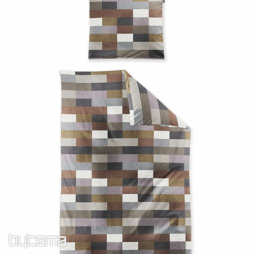 Flanelasta posteljnina IRISETTE KOALA 8534-50 rjavo siva