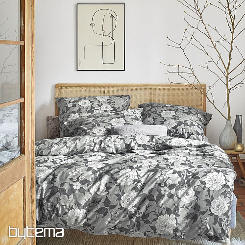 Luksuzna flanelasta posteljnina IRISETTE KOALA 8531-11 siva
