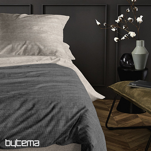 IRISETTE luksuzni bombažni saten WAVE 8557-11 antracit